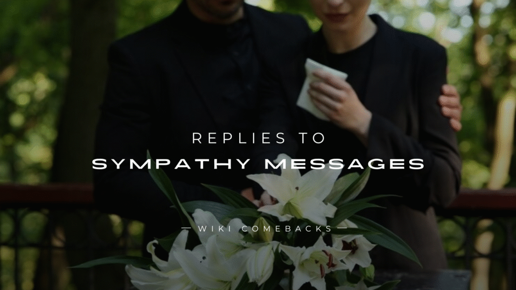 250+ Heartfelt Replies to Sympathy Messages