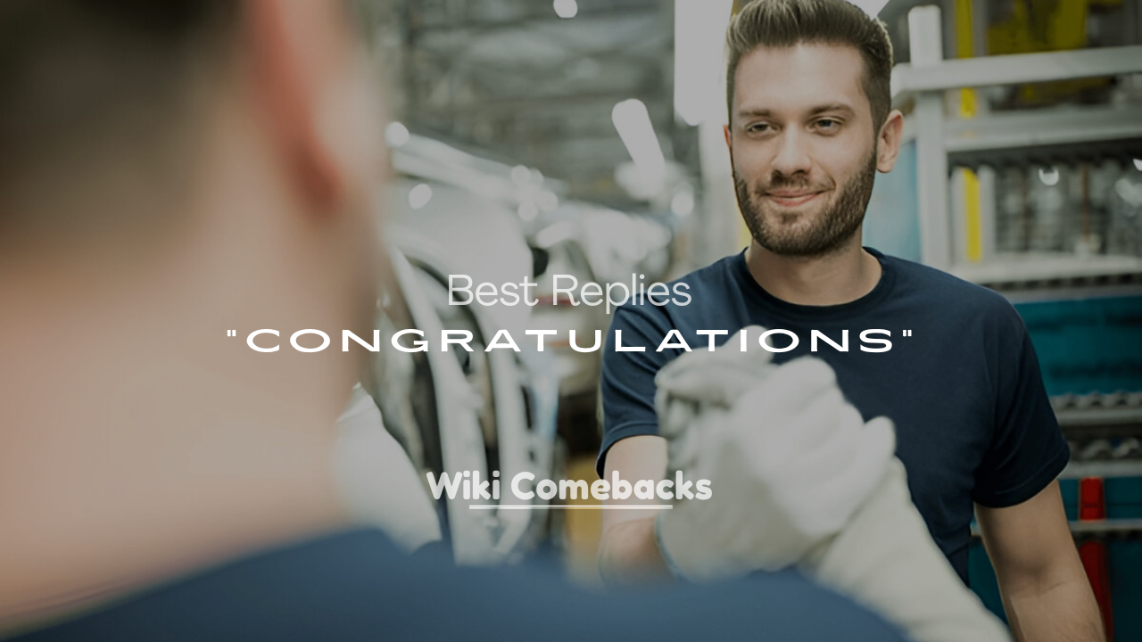 Congratulations