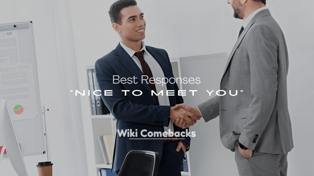 Nice to Meet You